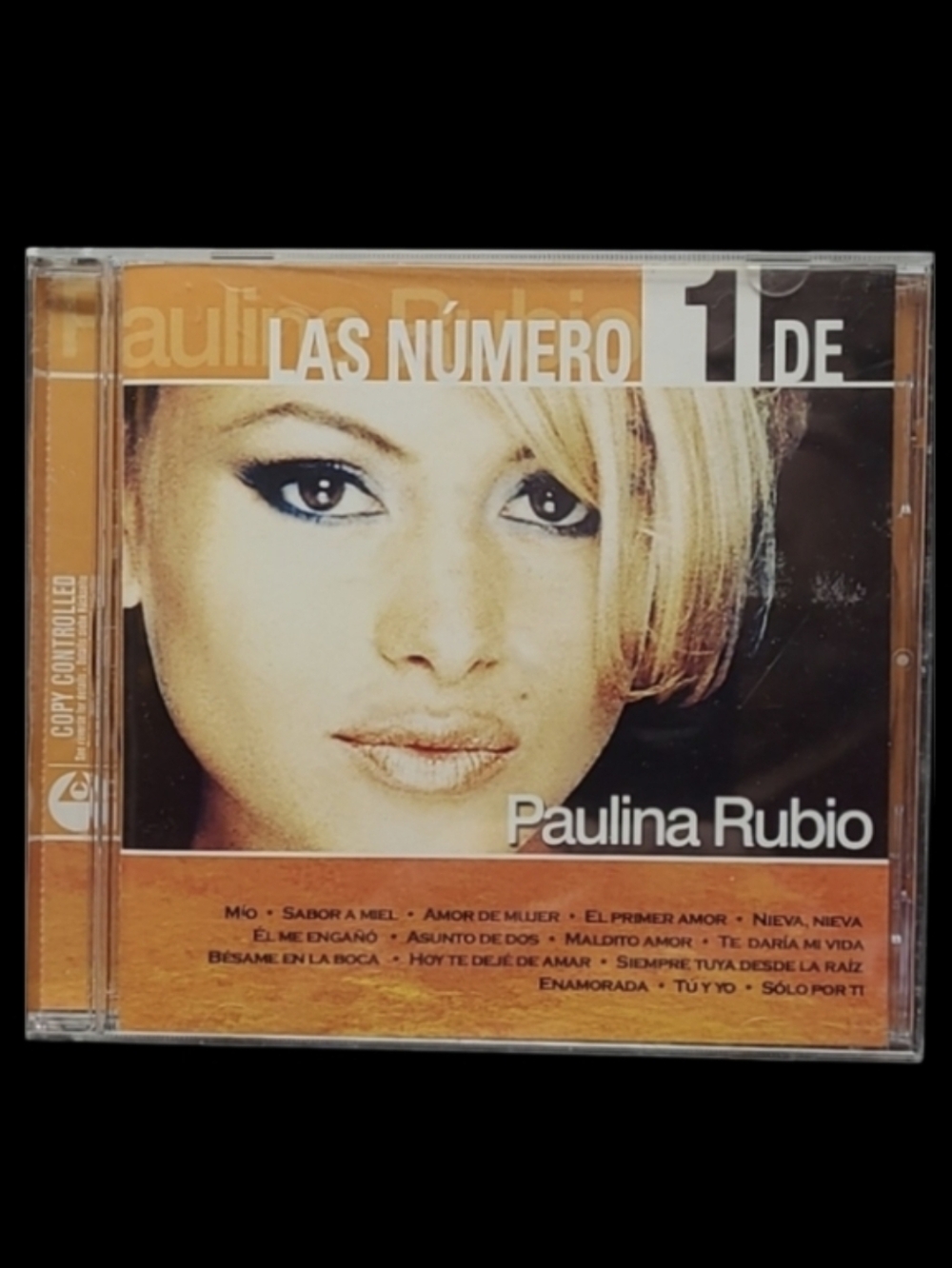 MUSIC CD  2005 "PAULINA RUBIO" LAS NUMERO 1 DE